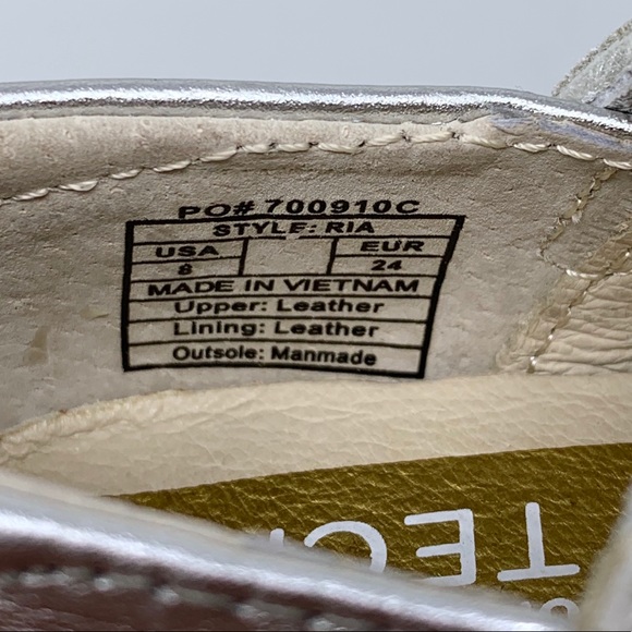 UMI CLOUD TECH Silver Toddler Sandals - Picture 7 of 8